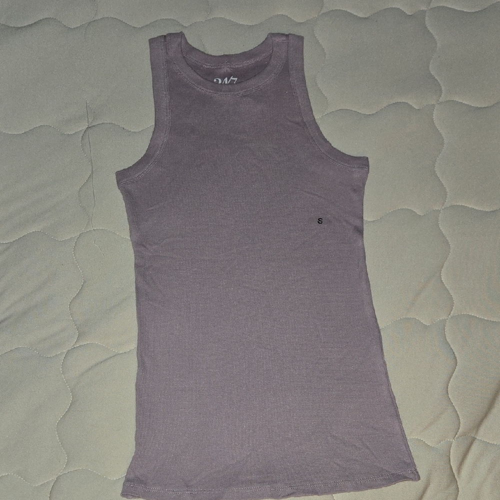 Light Purple Sleeveless Tank Top